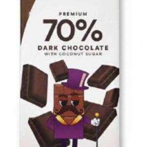 Premium 70% Dark Chocolate With Coconut Sugar